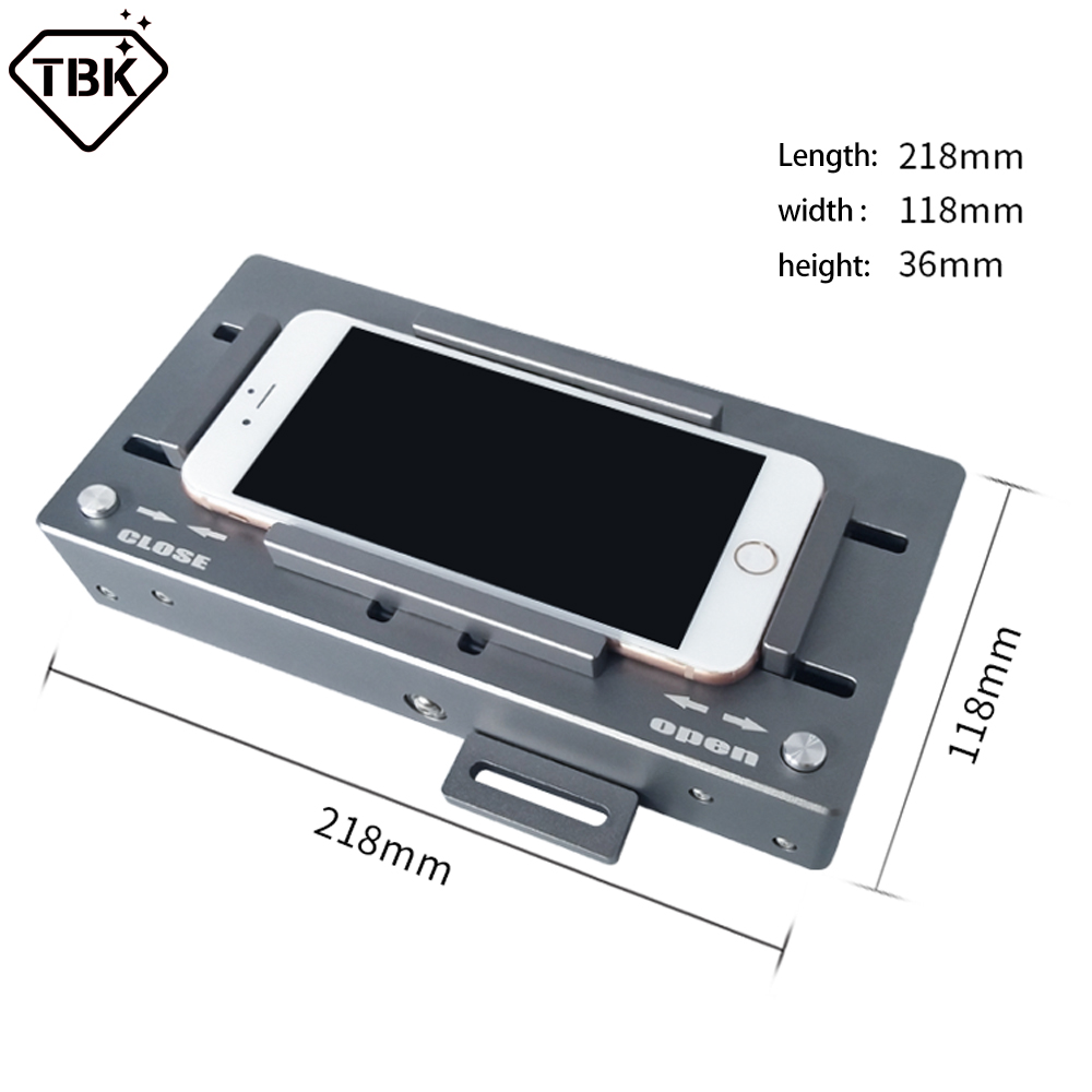 TBK958C Laser Separator Machine With Fume Extractor Mold For iPhone12 11 11Pro Max X XS XR Back Glass Remover