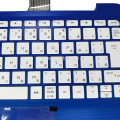 For HP Stream 11 11-R 11-D JP Keyboard 11-R015 11-r014 11-R015NR Japanese White Blue Palmrest Touchpad Upper Case FAY0H001010
