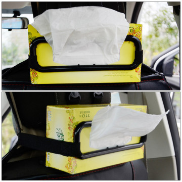 Car Ornaments decoration Automobile Interior Accessories Car sun visor chair back tissue box cover Car hanging tissue box holder