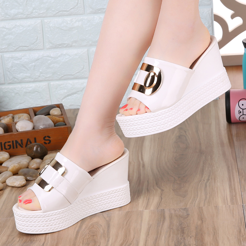 2018 Summer New style Arrived Sexy Platform Wedges Sandals Women Fashion High Heels Female Slippers a634