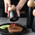 Wooden Pepper Mill Spice Nuts Mills Handheld Seasoning Salt Grinder Bottle Ceramic Core Home Decor Kitchen Cooking BBQ Tools