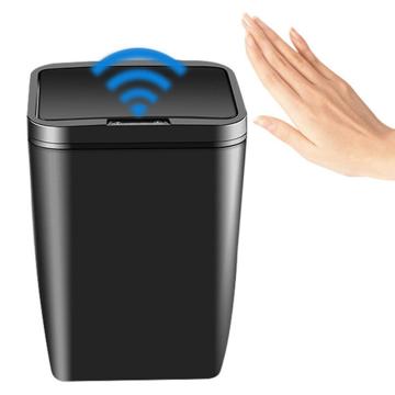 Battery Type Smart Sensor Waste Bin Automatic Induction Large Capacity Rubbish Trash Can Household Cleaning Accessories