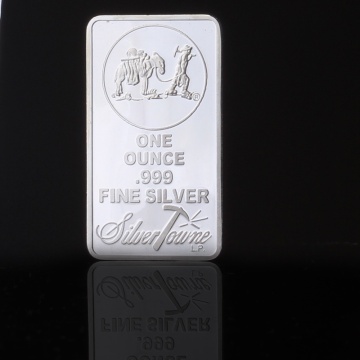 Silver Bar America One Ounce 999 Fine Silver Plated Coin Bars Souvenir Coin