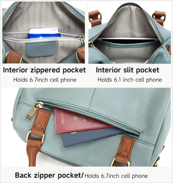 Fashionable commuter lady's crossbody bag