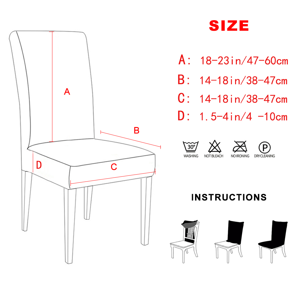 Leopard Series Chair Cover Printing Elastic Stretch Chair Cover Seat Case Stretch Chair Cover for Wedding Hotel Banquet