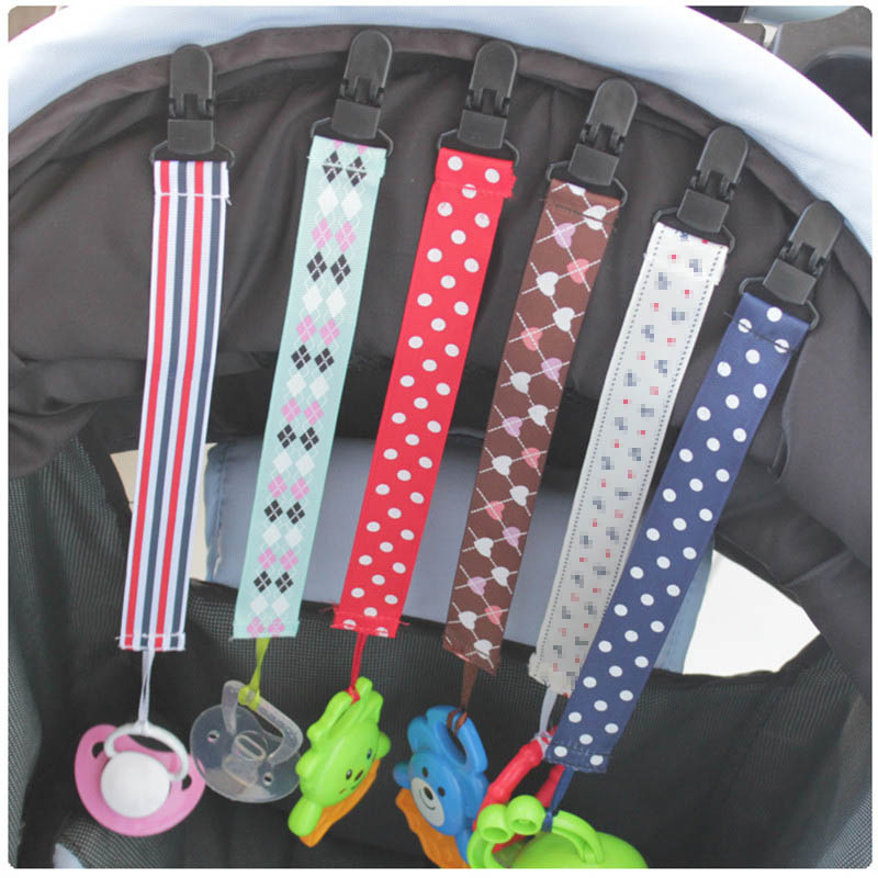 2019 Baby Pacifier Clip Dummy Clip Holder Feeding Product Animal Cartoon Baby Pacifier Anti lost Chain pacifier chain I0142