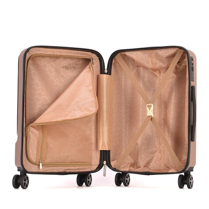TRAVEL TALE 20" 24" inch ABS spinner laptop trolley hand luggage trunk wheel bag for boarding