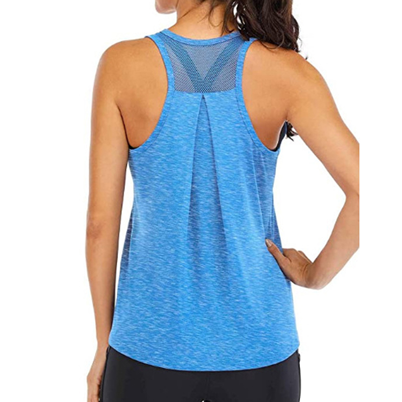Yoga Vest Women Running Shirts Sleeveless Gym Tank Tops Women's Sportswear Quick Dry Breathable Workout Tank Top Fitness Clothe
