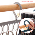 Clothes Coat Hangers 9-hole Organizer Hanger Plastic Multifunction Clothes Hangers Baby Clothes Drying Racks Storage Rack Hanger