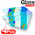 4Pcs Full Tempered Glass For Huawei P30 P40 Lite P20 Pro Lite P Smart 2019 Screen Protector For Huawei Mate 30 20 Lite P20 Glass