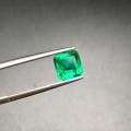 High Quality VVS Small Square Lab Created Emerald certificate green Loose Gemstone 1PC For DIY silver gold Jewelry free shipping