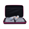 24Bottles Diamond Storage Box for Embroidery Painting Small Parts Nail Art Rhinestones Storage Bag with Zipper Diamond Case