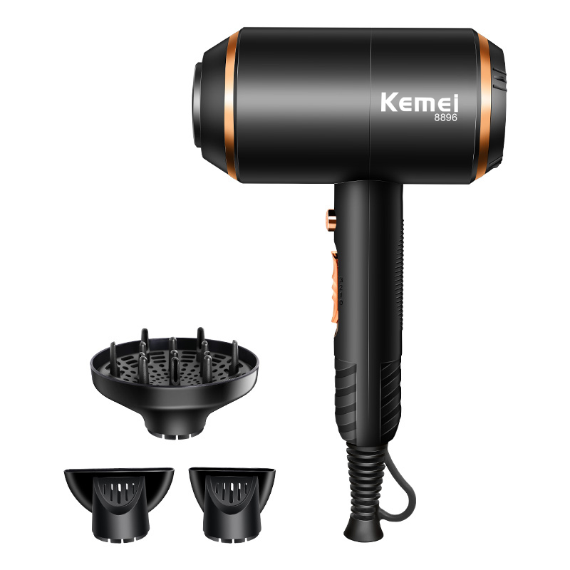 Strong Wind Power Electric Hair Dryer With Overheat Protection System New Hair Drying Machine No Injury Water Ions Hair Blower
