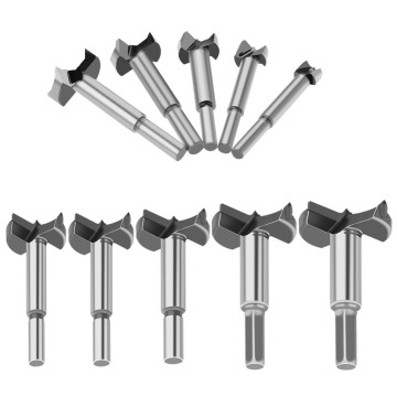 Forstner Wood Drill Bit Self Centering Hole Saw Cutter Woodworking Tools Set 15mm-48mm Carbon Steel Forstner Drill Bits