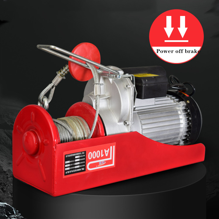 500KG to 1000KG 20m Electric Hoist Winch Lifting Engine Crane