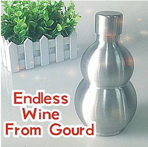 Endless Wine From Gourd,gimmick,illusion,mentalism,accessories,stage magic tricks,comedy,Magia Toys,Joke,Classic Magie