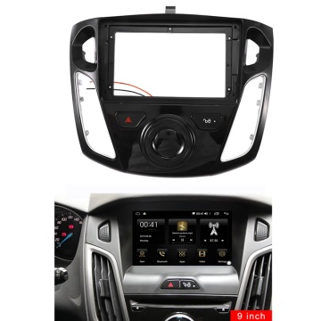 9 Inch Car Radio Fascia Dash Trim Kit for Ford Focus 3 2012-2017 Stereo DVD Player Refitting Frame