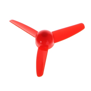 1PC Wind Power Toy Three Blade Plastic Propeller Accessories Shaft Diameter 2mm Q6PD