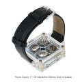 DIY LED Digital Tube Wristwatch Electronic Watch DIY Kit SCM Awesome Wristwatch DIY Kit Transparent LED Watch