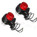 Free delivery 2x 8 LED Red & White Side Marker Light Lamp Trailer Truck Lorry Caravan 10-30V