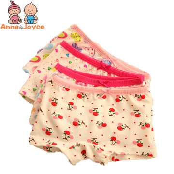 3pcs/lot Baby Girls Underwear boxer Cotton Panties for Girls Kids Boxer Underwear A Variety of Fancy