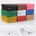 Custom Foldable Corrugated Cardboard Shoe Box Packaging