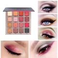 Beauty Glazed Rock Metal 16 Color Glitter Eyeshadow pallete Matte Shimmer Make up palette Luminous Eye shadow paletteS1