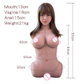 Missse Sex Doll Torso Half Body Silicone Sex Dolls for Men TPE Love Doll Realistic Vagina Big Boobs Pussy Adult Toys Products