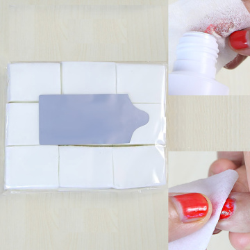 900Pcs/pack White Lint Free Wipes Cotton Pads Acrylic Tips Nail Art Polish Remover Nail Art & Tools TSLM1