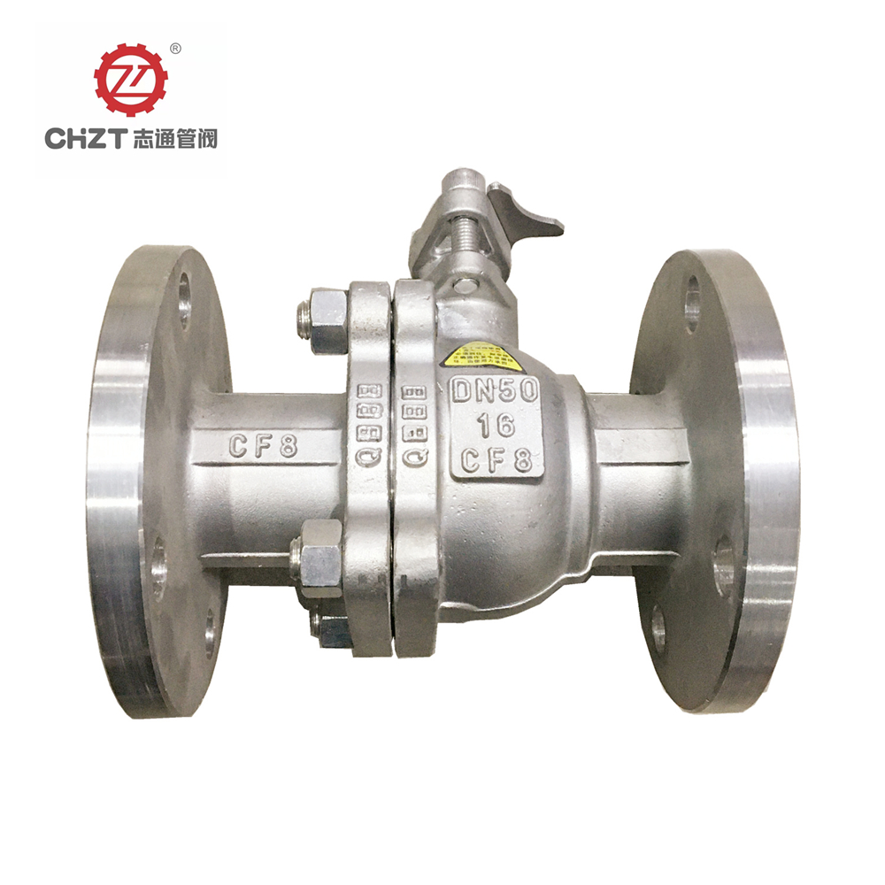 Flange type ball valve2