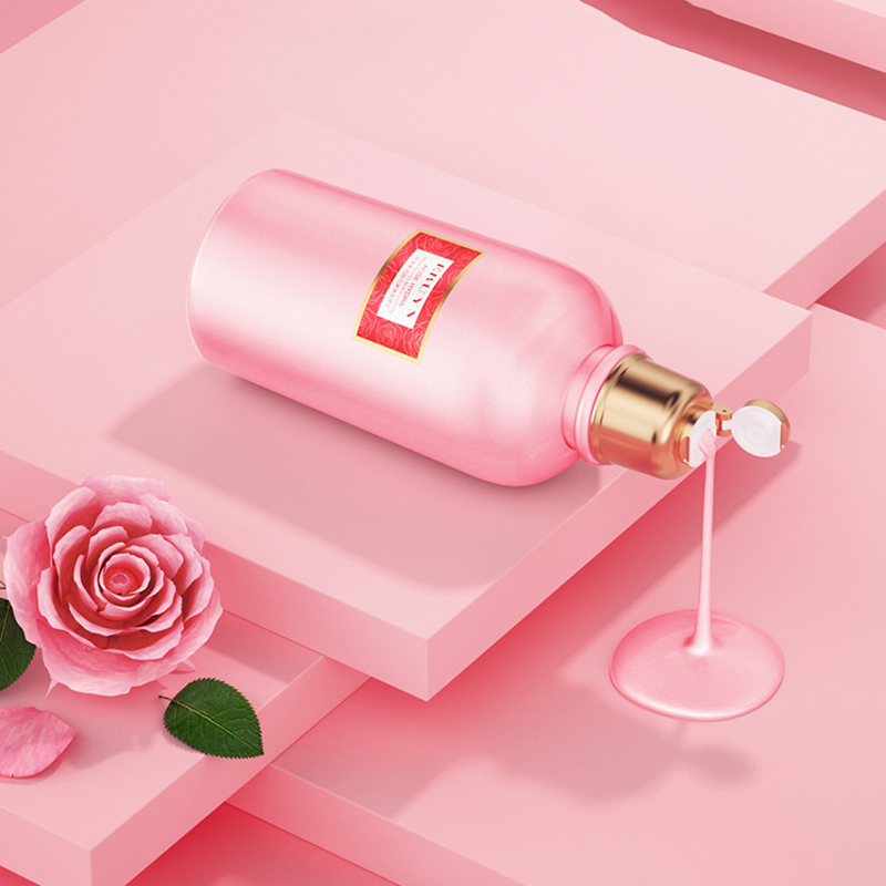 Rose Body Lotion Hydrates Moisturizes And Soothes Skin Tender Elastic Nourish Delaying Senescence