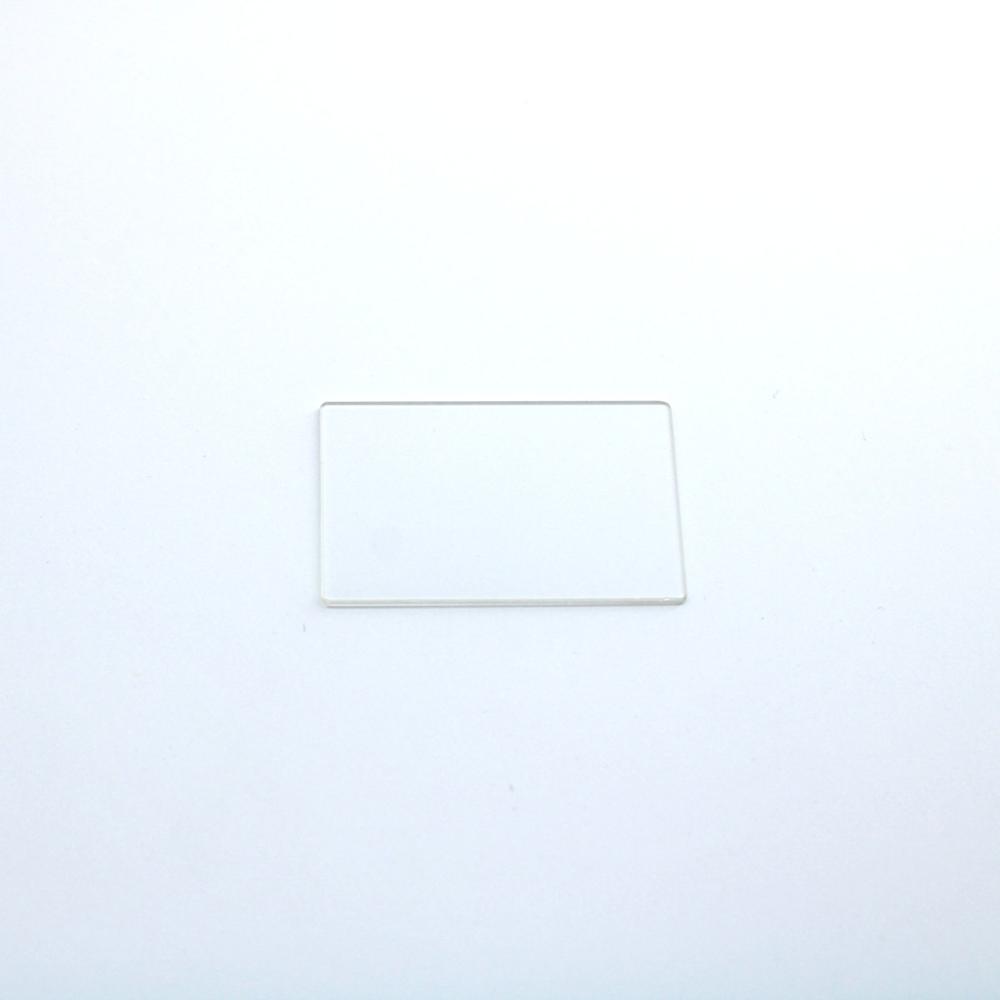 total 10pcs size 18.5x90x1mm thick quartz glass plate