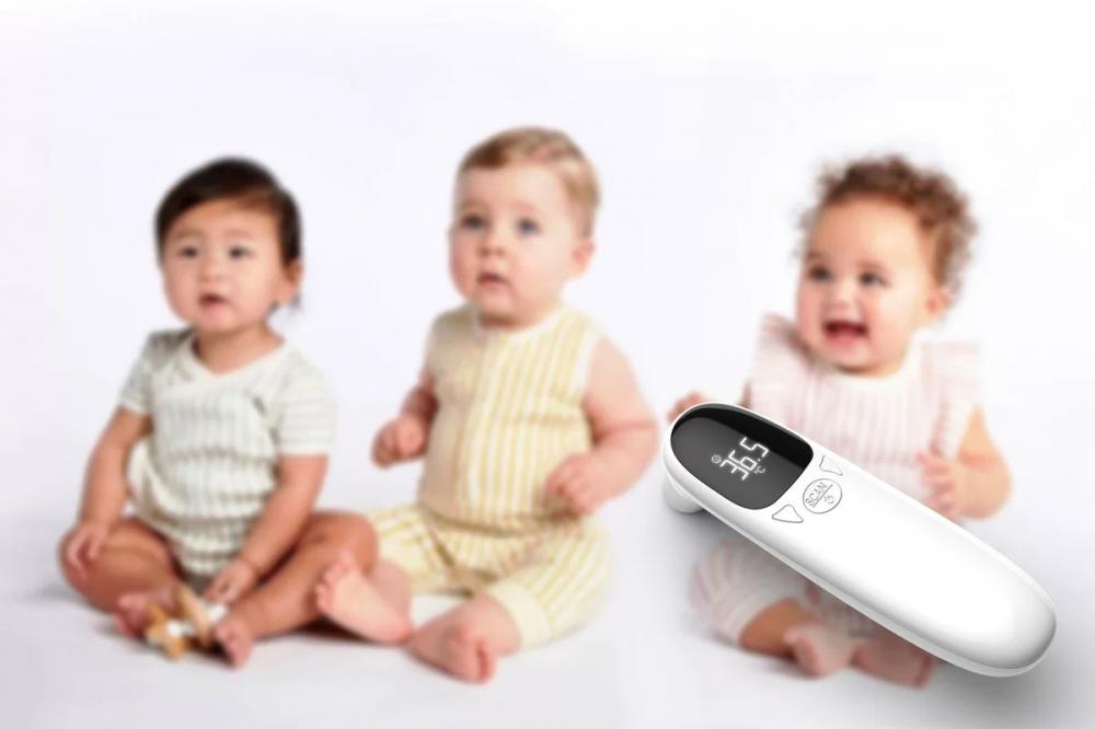 Household Adult Baby Digital Forehead Ear Handheld Infrared Electronic Thermometer