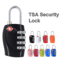 TSA Security 4 Digit Mini Zinc Alloy Combination Travel Suitcase Luggage Bag Code Password Lock Padlock Cupboard Cabinet Locker