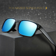 Reggaeton 2020 polarized sunglasses men square sports glasses frame lens men driving uv400 high quality sunglasses