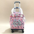 Pink luggage