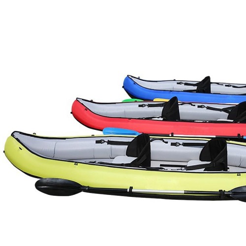 Plastic Double inflatable canoe kayak 3 Person kayak for Sale, Offer Plastic Double inflatable canoe kayak 3 Person kayak