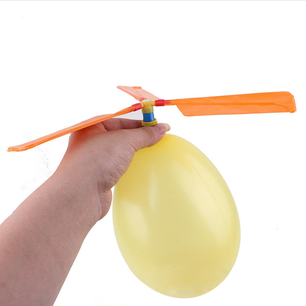 2018 Child Balloon Helicopter Flying Toy Kids Birthday cute Party Bag Stocking Filler Gift Toy Balls Outdoor Fun Sports Gift