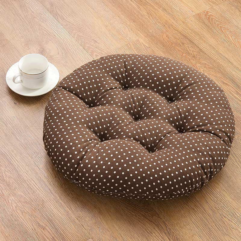 Round Meditation Cushion Woven Chair Tatami Pillow Thicken Sitting Cushion Decorative Seat Pad For Sofa Japan Style Car Cushion