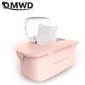DMWD 220V 8W Portable Baby Wipes Heater For Winter Wet Towel Dispenser Top Thermostatic Heating Wet Tissue Wipes Machine