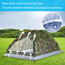 TOMSHOO Portable Outdoor Camping Tent Camouflage 1/2 Person Tent Double Layer Waterproof Outdoor Hiking Traveling Tent