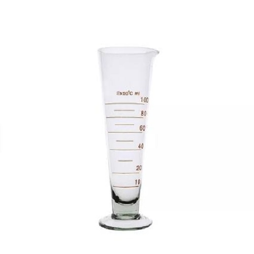 Conical shape measuring cylinder