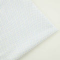 New Arrivals Home Textile Sewing 100% Cotton Fabric Small Blue Dots Design Cloth Dolls Plain Telas Tecido Tissue Patchwork Craft