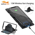 15W Car Wireless Charger Pad For iPhone 8 11 pro XR XS Max Car Charger Fast Wireless Charging Station for Samsung S20 S10 Note 9
