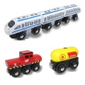 Magnetic Train Toys Wooden Train Accessories Anime James Locomotive Car Toy Wooden Railway Vehicles Track Trains Toys Kids Gifts