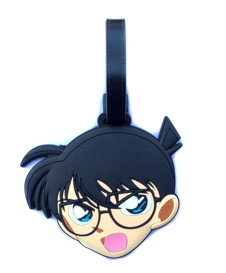 Detective Conan Case Closed KudouShinichi Luggage Tag Pendants Hang Tags Tourist Products Toy Figure 1pc