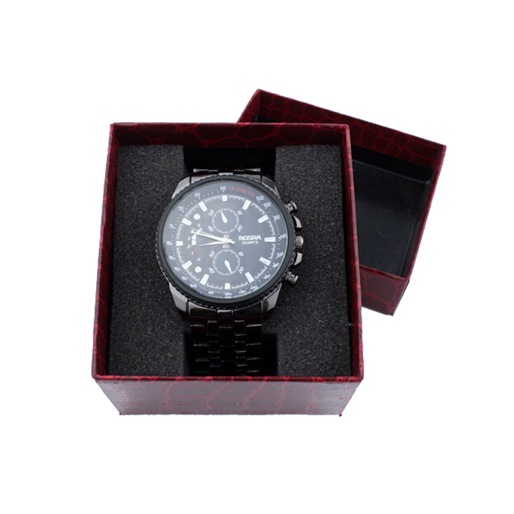 1Pc Durable Watch Box Crocodile Present Gift Box Case For Bracelet Bangle Jewelry
