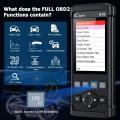 LAUNCH CR619 OBD2 Car Diagnostic Tool Engine ABS SRS Airbag Read Clear Error Code Auto Scanner LAUNCH OBD 2 Scanner Free Update