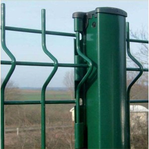 Commercial V Mesh Fence Outdoor Metal Rigid Fencing