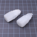 1PCS Selenite 100mm Decoration White Gypsum Skyscraper Castle Towers Gypsum Crystal Point 240-350g